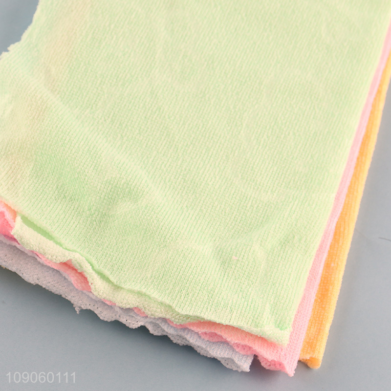 High Quality 5PCS Microfiber Cleaning Cloths Super Absorbent Cleaning Towels