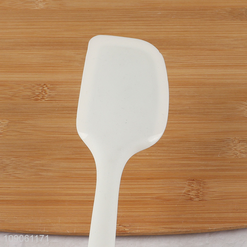 New arrival non-stick silicone butter spatula cheese spatula with wooden handle