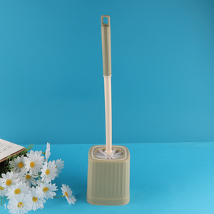 New Product Plastic Toilet Bowl Brush and Holder Set for Bathroom