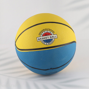 Wholesale Official Size PVC Basketball for Indoor and Outdoor