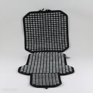 China Imports Wooden Beaded Car Seat Cushion Car Back Massage Cushion