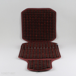 Hot Sale Durable Natural Wooden Beaded Car Seat Cushion for Trucks