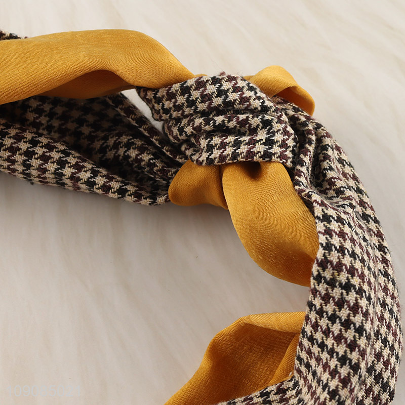 Popular products polyester fashionable women yoga sports headband hair accessories