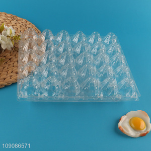 Good quality 30compartment egg storage box egg holder for sale