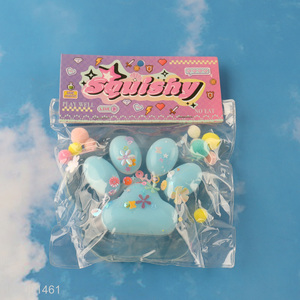 Online Wholesale Soft Stress Relief Squeeze Fidget Toy Squishy Cat Paw