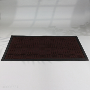 Yiwu market anti-slip rectangle floor mat door mat for home hotel