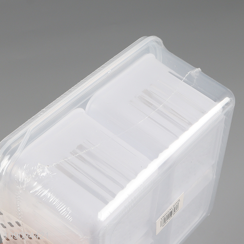 Hot products fridge organizer onion ginger preservation box