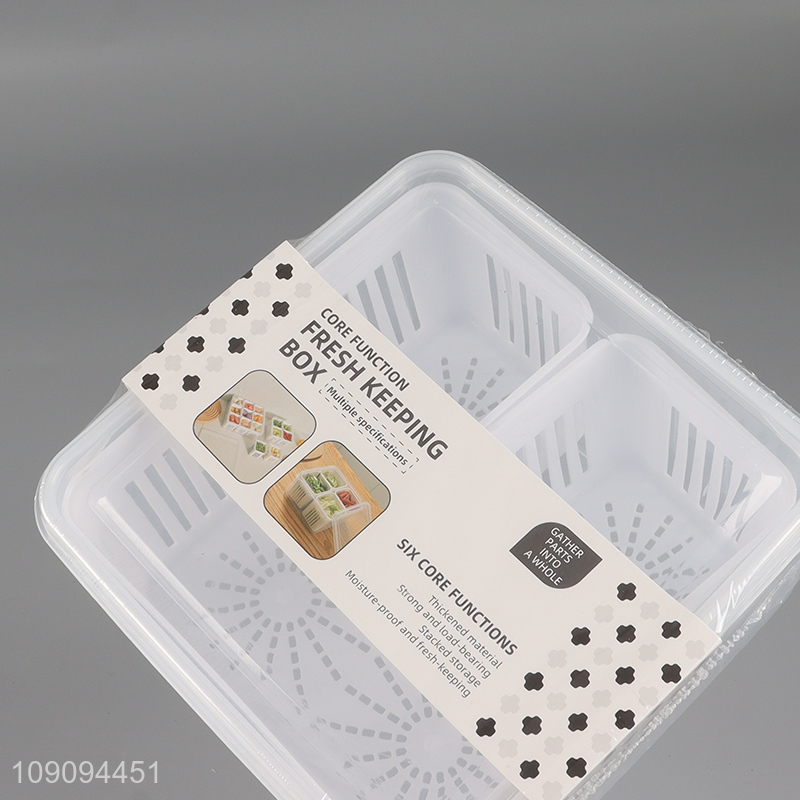 Most popular fridge organizer moisture-proof fresh-keeping food storage box