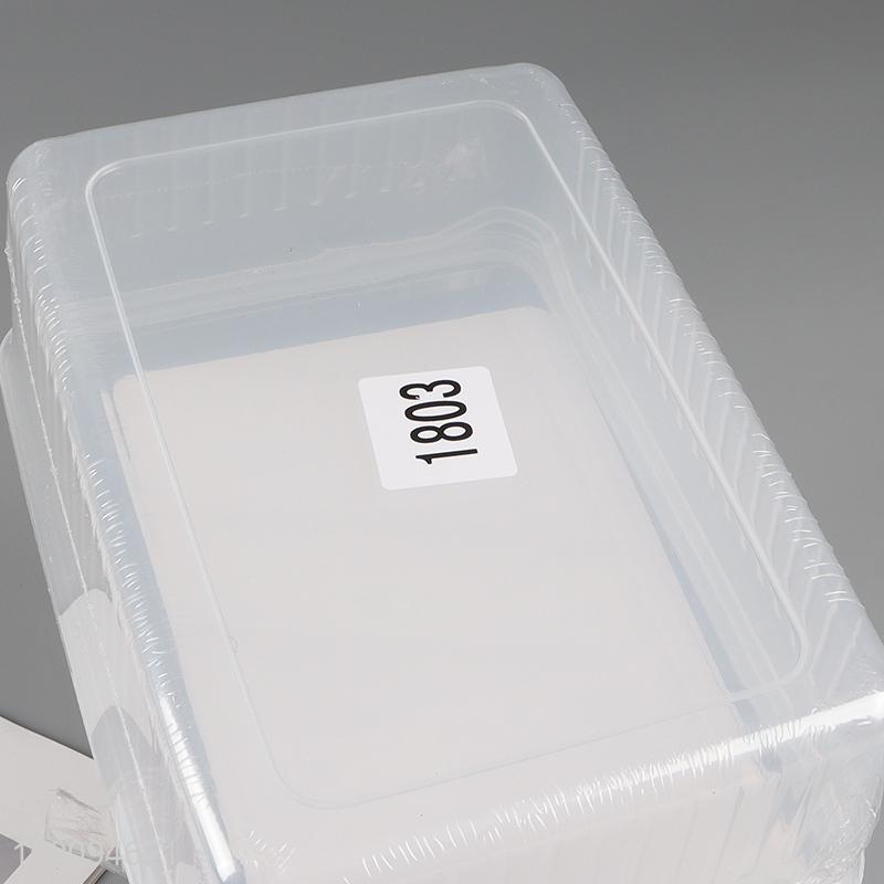 Top quality home kitchen food container preservation box with lid