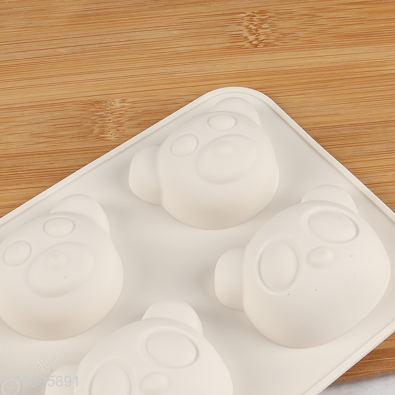 China supplier non-stick silicone cartoon mini cake mold
