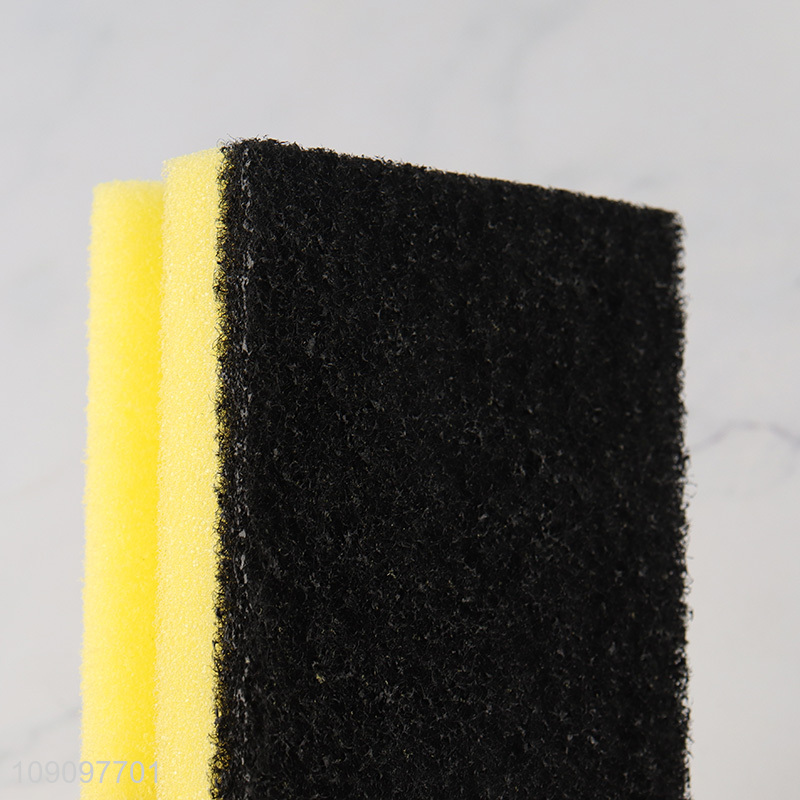 Wholesale 3 Pack Reusable Heavy Duty Scrub Sponges for Washing Dishes Pans Pots