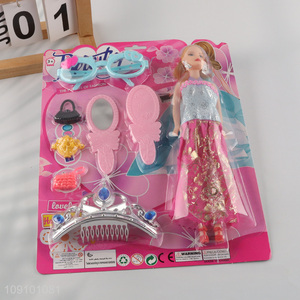 New Arrival Fashion Pretend Play Beauty Toy Set for Girls