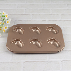 New arrival foot shape non-stick cake mold baking mold for sale