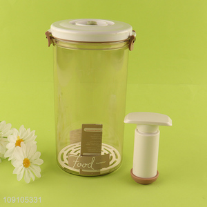 New Product 2300ML Vacuum Seal Containers Plastic Fresh-Keeping Box for Fridge