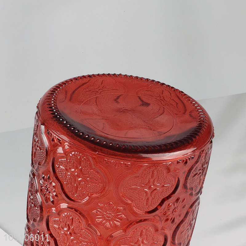 China factory glass sealed home kitchen storage jar with lid