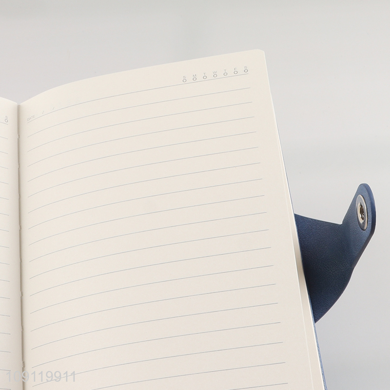 Factory Price A5 Notebook PU Leather Cover Journal Notebook for Business