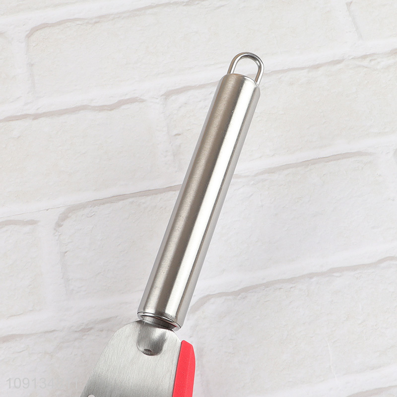 Factory wholesale stainless steel cooking slotted spatula fish spatula