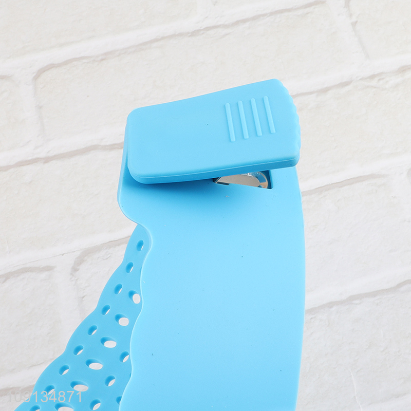 Factory supply kitchen gadget silicone pot strainer for sale