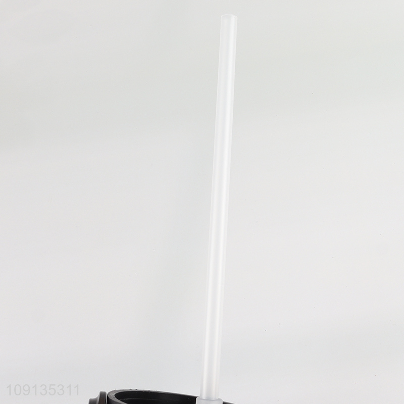 New Product 1000Ml Plastic Water Bottle with Straw & Time Marker