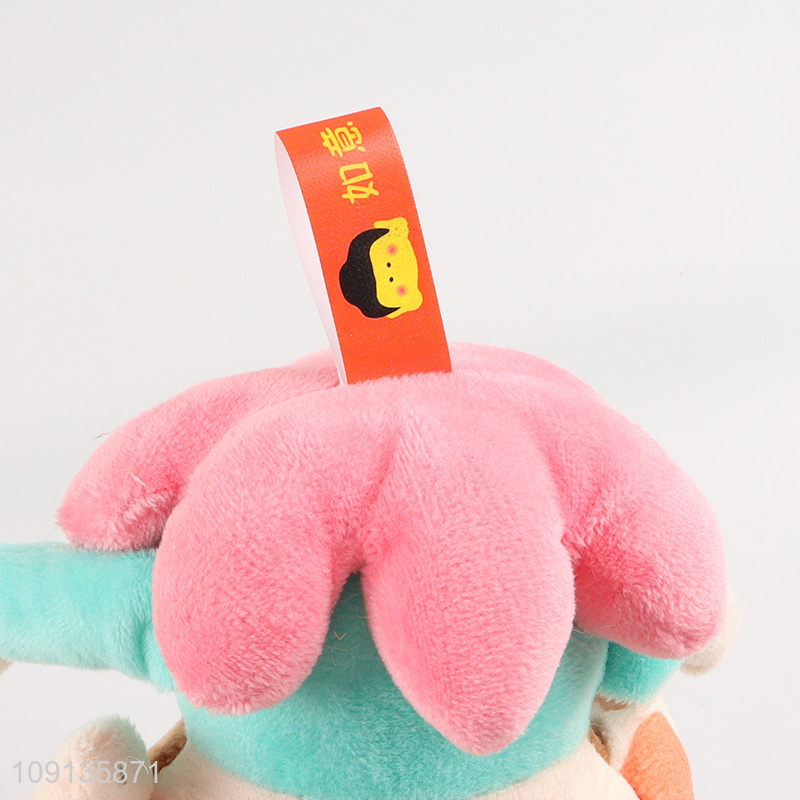 China factory cartoon soft lotus buddha plush toy  for gifts
