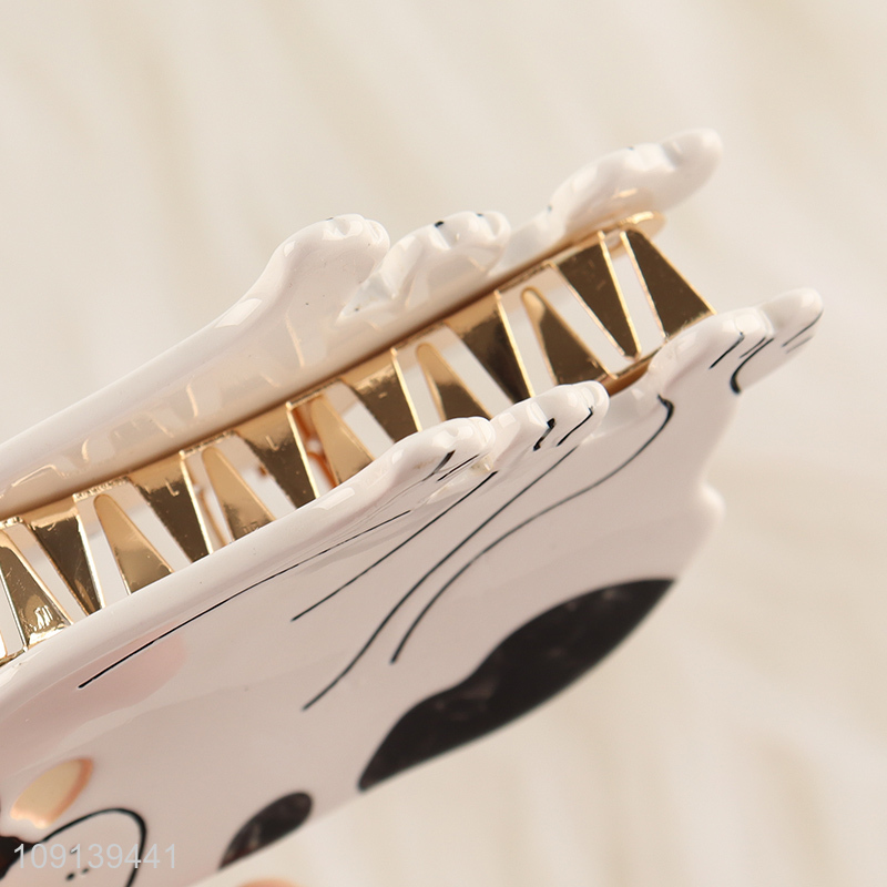 New Arrival Cute Dog Hair Claw Clips Hair Jaw Clips for Girls