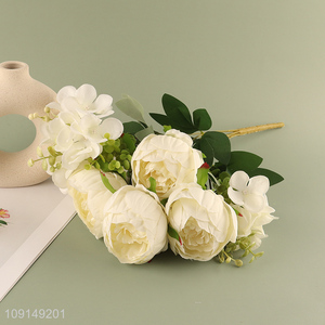 Factory Supply <em>Artificial</em> <em>Flower</em> Bouquet Fake <em>Flower</em> Realistic Faux <em>Flower</em>