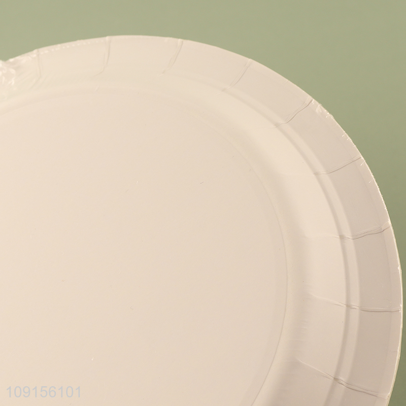 China Imports 6PCS 9 Inch Disposable Party Paper Plates for Birthday Anniversary