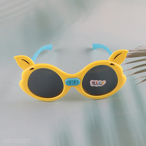 Latest products cartoon kids outdoor eye protection plastic <em>sunglasses</em>