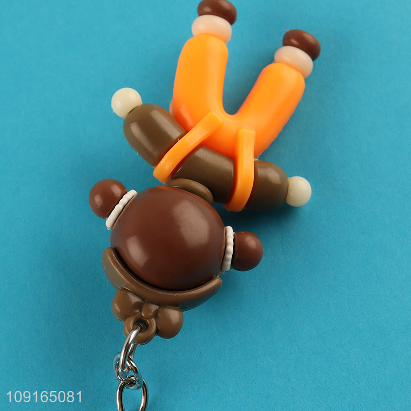 Good sale girls pendant portable keychain key ring wholesale