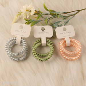 China wholesale multicolor <em>hair</em> rope <em>hair</em> <em>band</em> hiar accessories