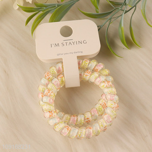 Online wholesale telephone wire hair rope hair band hiar accessories