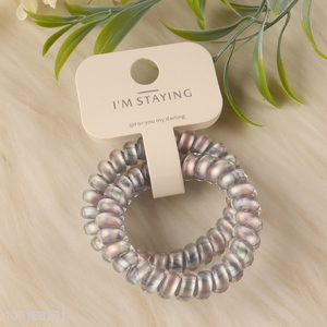 Top quality elastic girls <em>hair</em> rope <em>hair</em> <em>band</em> hiar accessories <em>hair</em> decoration