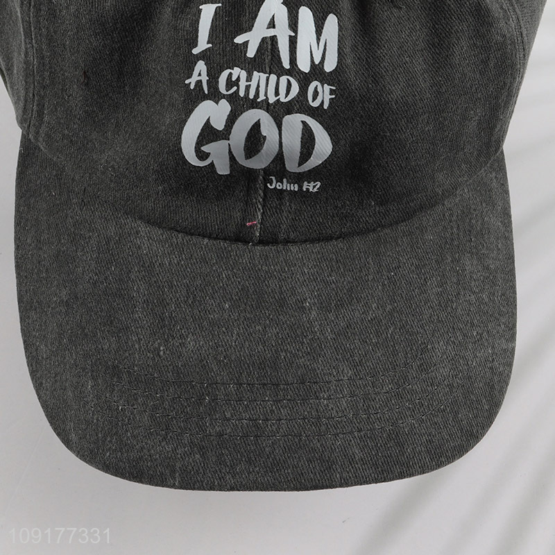 Hot Selling Unisex Baseball Hat Adjustable Breathable Baseball Cap Dat Hat