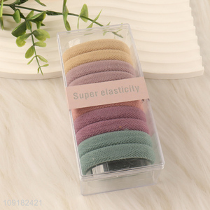Top products 10pcs multicolor elastic <em>hair</em> <em>band</em> <em>hair</em> accessories for sale