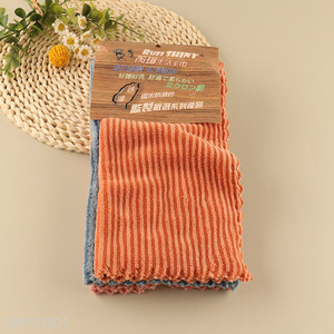 Yiwu market multicolor microfiber cleaning towel cleaning cloth set