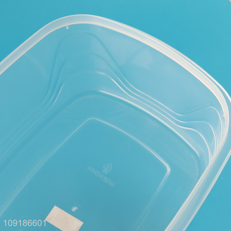 New Product 2.0 3.5L Rectangular Plastic Food Storage Containers Set for Meal Prep