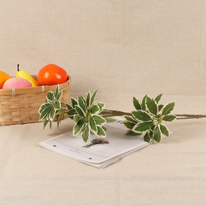 Top products green artificial tree branches fake leaves for sale