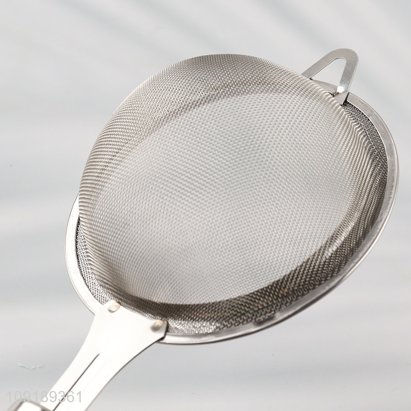 High Quality Stainless Steel Fine Mesh Strainer Colander for Tea Oil