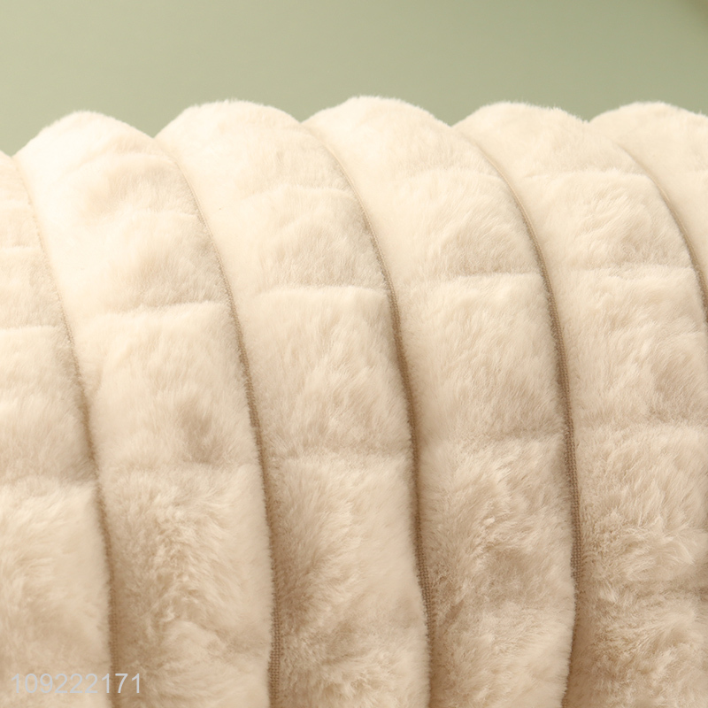 Good selling plush comfortable soft back cushion household cushion