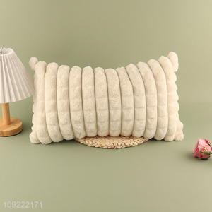 Good selling plush comfortable soft back cushion household cushion