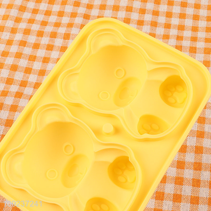 High Quality Food Grade Silicone Ice Tray Ice Cube Molds with Lid