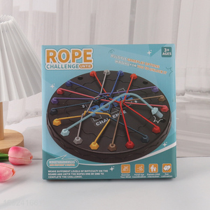 New Arrival Rope Untangling <em>Puzzle</em> Game Educational Board Game for Kids