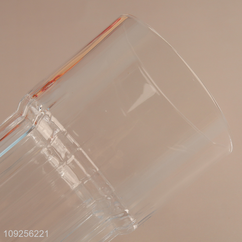 Factory Supply Drinking Glass Transparent Glass Cup for Water Juice Tea