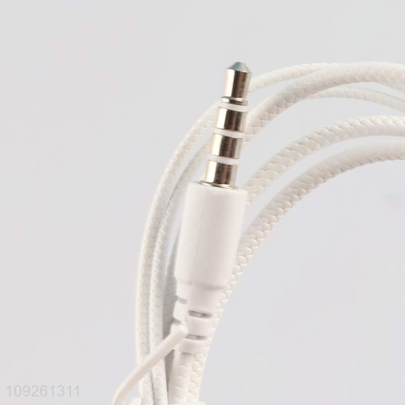 China Imports In-Ear Headphones Stereo Wired Earbuds for iPhone Samsung