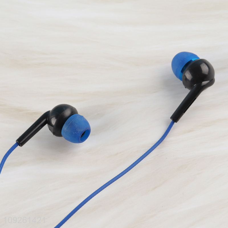 China Wholesale Stereo In-Ear Wired Headphone for Mobile Phones Laptops
