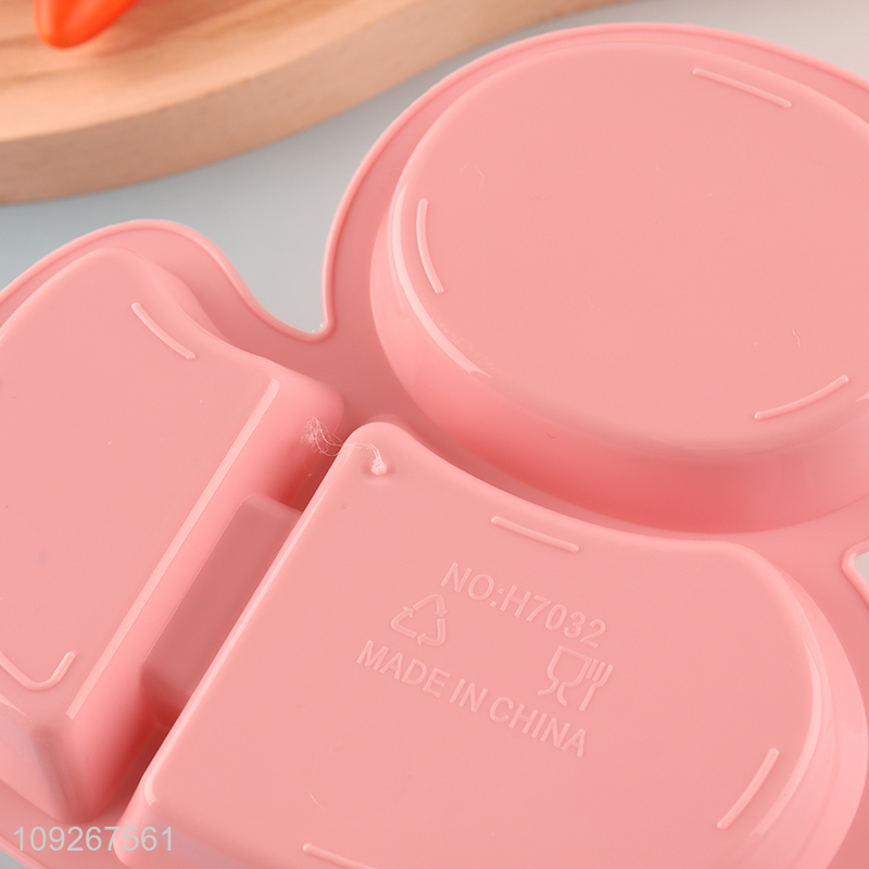 Hot selling duck shape dinner plate water bottle straw bottle set wholesale