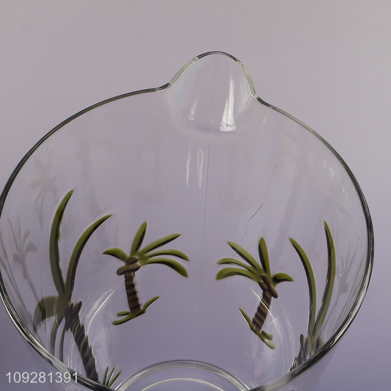 Low price home kitchen glass water jug juice jug for sale