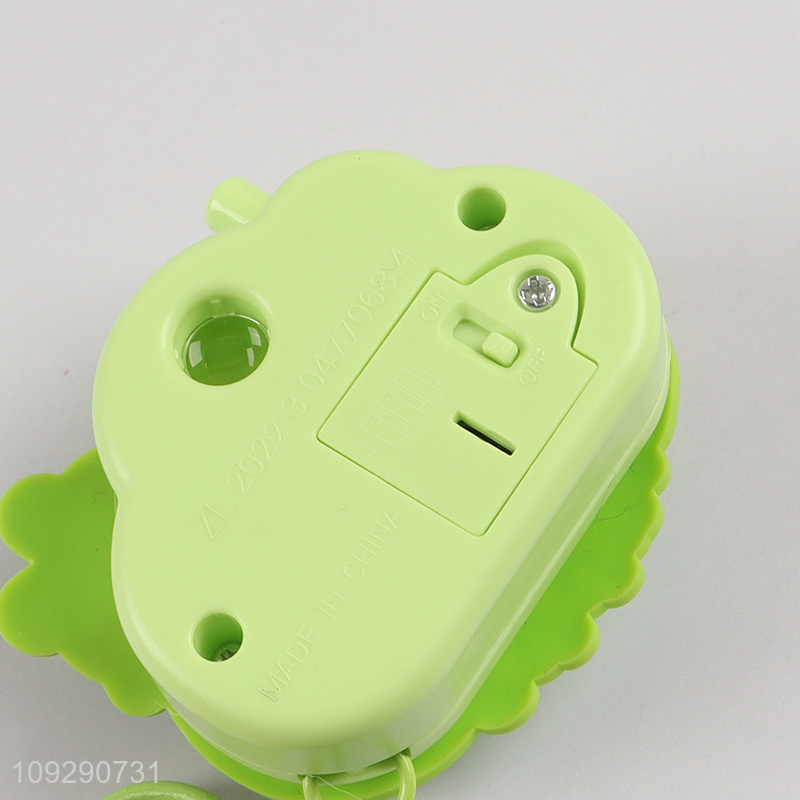Top quality cartoon projection camera keychain toy