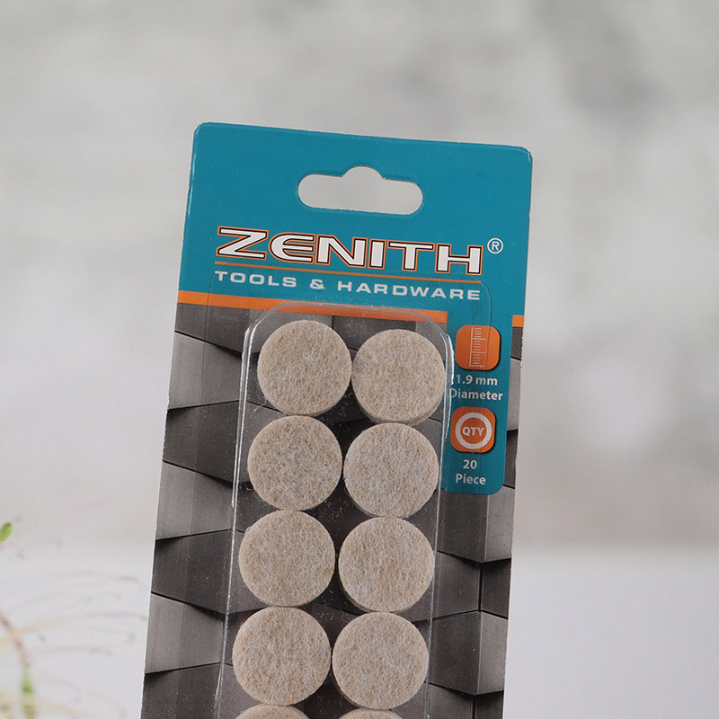 Top quality round adhesive protection pads furniture EVA felt pads