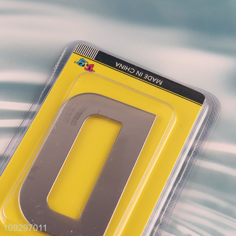 New product 80mm stainless steel letter sticker for sale